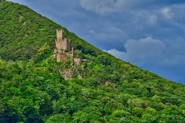 Rhine Valley Germany August 2021 Burg Sooneck Valley Medieval Castles — Stock Photo, Image