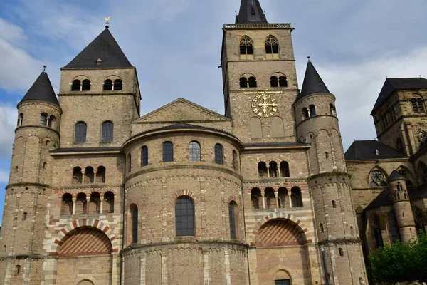 Trier Tyskland Augusti 2021 Den Pittoreska Sankt Peterskyrkan — Stockfoto