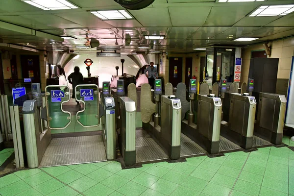 Londres Inglaterra Octubre 2021 Estación Swiss Cottage — Foto de Stock