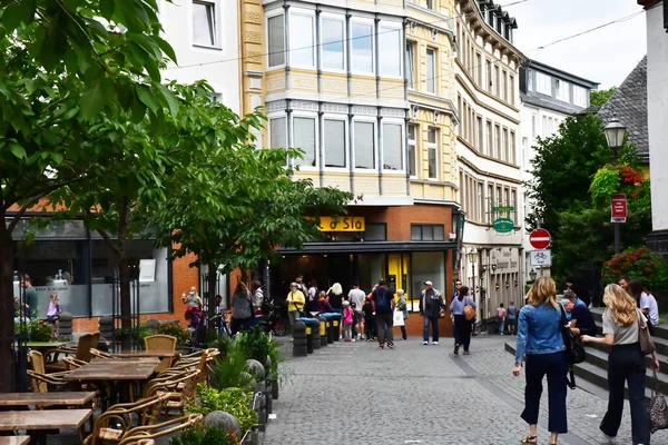 Koblenz Almanya Ağustos 2021 Yazın Pitoresk Şehir — Stok fotoğraf