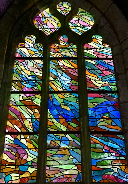 Locronan Frankrijk Mei 2021 Notre Dame Bonne Nouvelle Kapel — Stockfoto