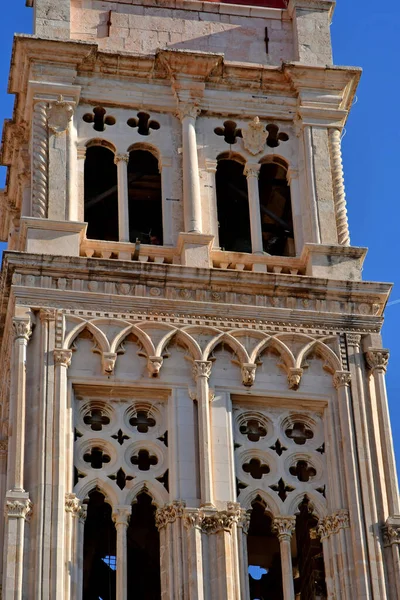 Trogir Kroatië September 2021 Kathedraal Saint Laurent — Stockfoto