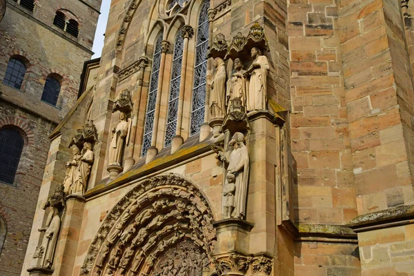 Trier Duitsland Augustus 2021 Pittoreske Onze Lieve Vrouwekerk — Stockfoto