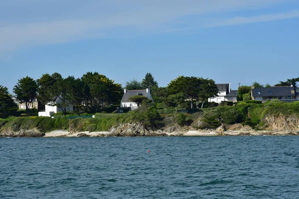 Arzon Frankrijk Juni 2021 Het Dorp Port Navalo — Stockfoto