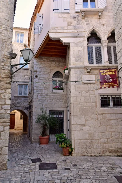 Trogir Croatie Septembre 2021 Vieille Ville Pittoresque — Photo