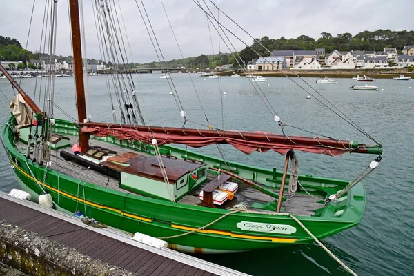 Audierne Franciaország Május 2021 Csónak Kikötőben — Stock Fotó