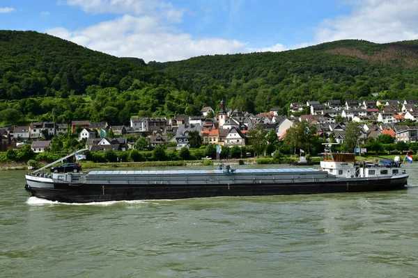 Rhine Valley Germany August 2021 Valley Medieval Castles — Stock Photo, Image