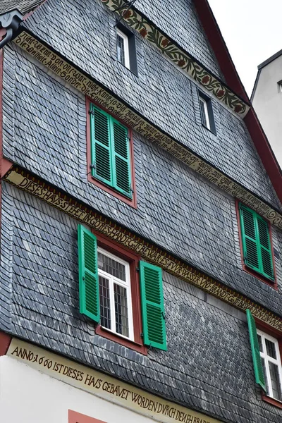 Bernkastel Kues Duitsland Augustus 2021 Pittoreske Stad Zomer — Stockfoto