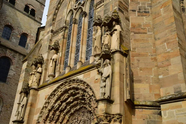 Trier Alemanha Agosto 2021 Pitoresca Igreja Nossa Senhora — Fotografia de Stock