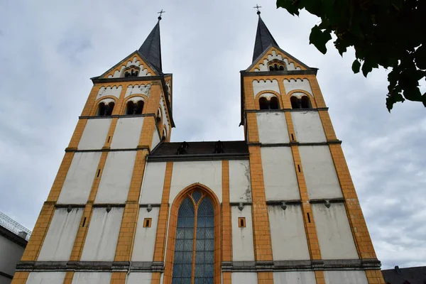 Coblence Allemagne Août 2021 Église Saint Florin — Photo