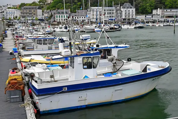 Audierne France May 2021 Boat Port — Stock Photo, Image