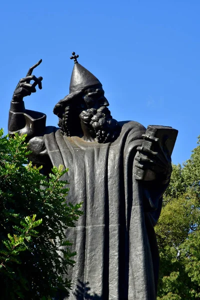 Split Croacia Septiembre 2021 Estatua Gregorio Nin Por Ivan Mestrovic — Foto de Stock