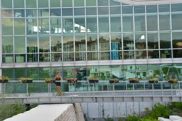 Sibenik Kroatië September 2021 Moderne Bibliotheek Het Centrum — Stockfoto