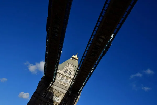 Londres Inglaterra Outubro 2021 Tower Bridge — Fotografia de Stock