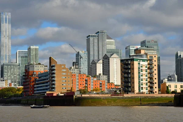 Londra Inghilterra Ottobre 2021 Una Crociera Fluviale Sul Tamigi — Foto Stock