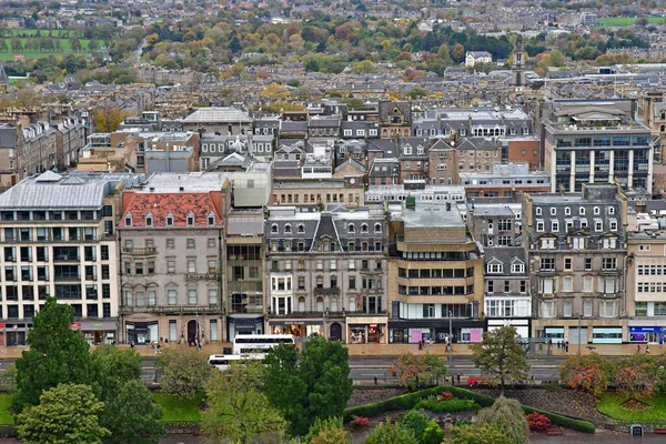 Edimburgo Escócia Outubro 2021 Antiga Cidade Pitoresca — Fotografia de Stock