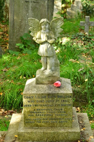 Londres Hampstead Inglaterra Octubre 2021 Antiguo Cementerio — Foto de Stock