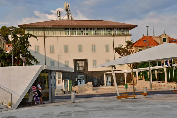 Sibenik Κροατία Σεπτεμβρίου 2021 Γραφικό Κέντρο Της Πόλης — Φωτογραφία Αρχείου