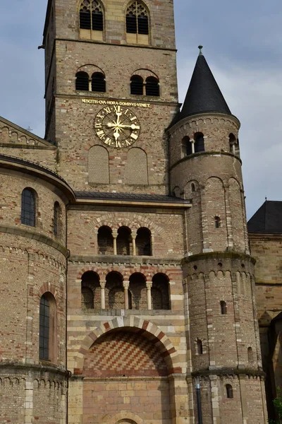 Trier Duitsland Augustus 2021 Pittoreske Sint Pieterskathedraal — Stockfoto