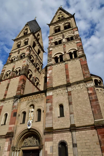 Koblenz Γερμανία Αυγούστου 2021 Βασιλική Του Αγίου Κάστορα — Φωτογραφία Αρχείου