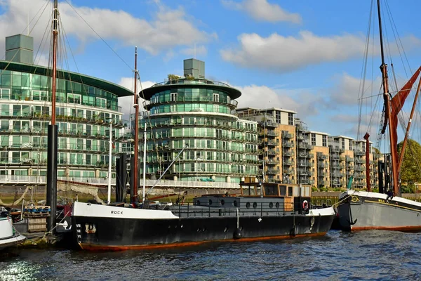 Londres Inglaterra Outubro 2021 Cruzeiro Fluvial Rio Tamisa — Fotografia de Stock