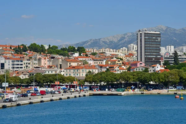 Split Kroatien September 2021 Der Hafen — Stockfoto