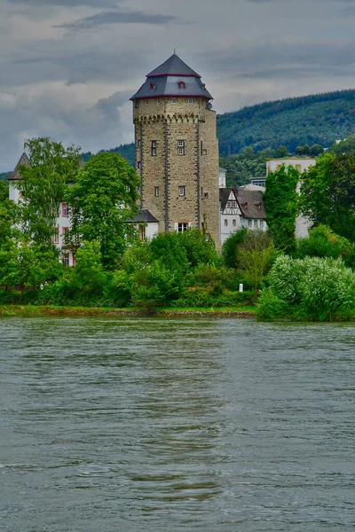 Ρήνου Κοιλάδα Γερμανία Αύγουστος 2021 Κοιλάδα Των Μεσαιωνικών Κάστρων — Φωτογραφία Αρχείου