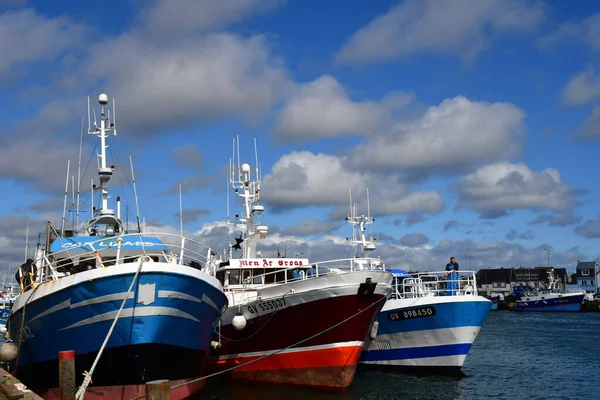 Guilvinec Francja Maja 2021 Port Rybacki — Zdjęcie stockowe