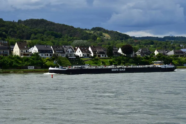 Rheintal Deutschland August 2021 Das Tal Der Mittelalterlichen Burgen — Stockfoto