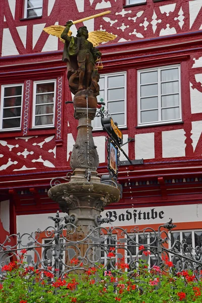 Bernkastel Kues Germania Agosto 2021 Pittoresca Città Estate — Foto Stock