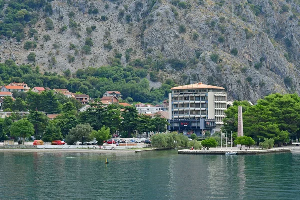 Котор Черногория Сентября 2021 Года Живописный Старый Город — стоковое фото