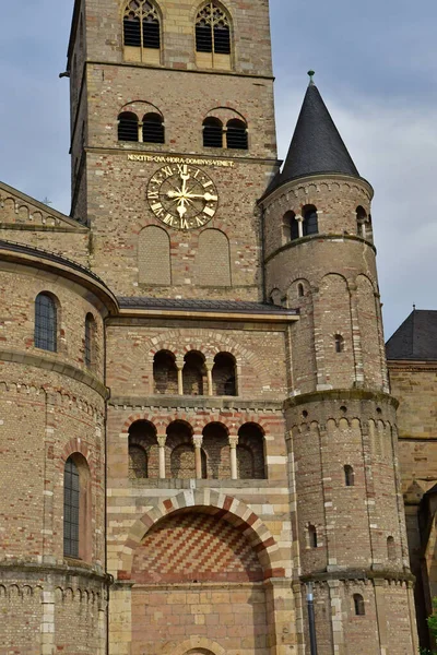 Trier Duitsland Augustus 2021 Pittoreske Sint Pieterskathedraal — Stockfoto