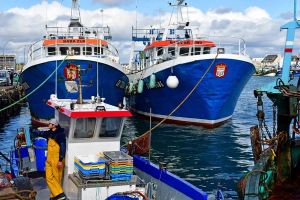 Guilvinec Francja Maja 2021 Port Rybacki — Zdjęcie stockowe