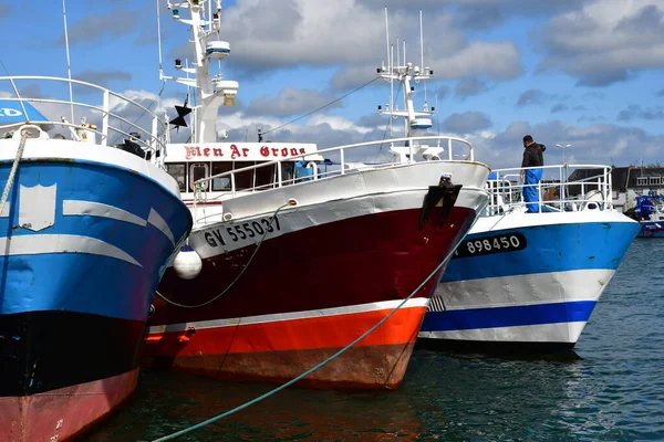 Guilvinec Frankrijk Mei 2021 Vissershaven — Stockfoto