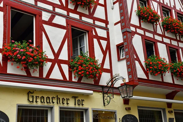 Bernkastel Kues Deutschland August 2021 Die Malerische Stadt Sommer — Stockfoto