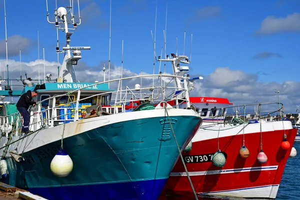 Guilvinec Frankreich Mai 2021 Der Fischereihafen — Stockfoto