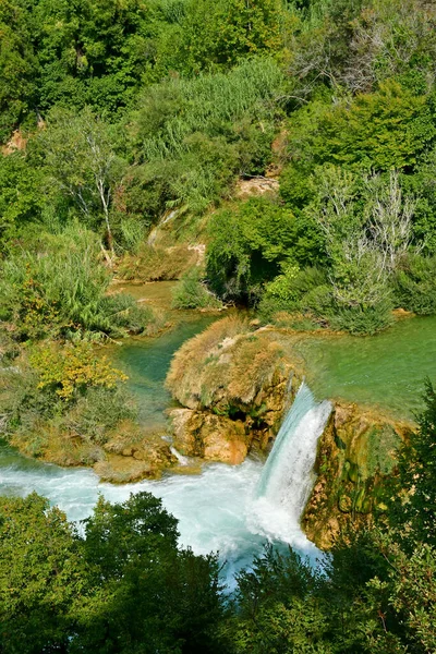 크로아티아 Sibenik September 2021 Picture Resque National Park Krka — 스톡 사진