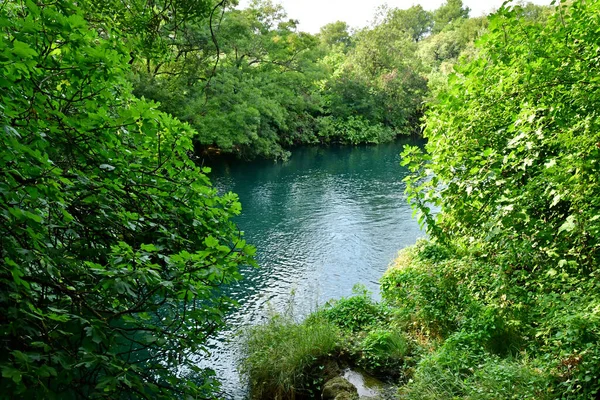 Croazia Sibenik Settembre 2021 Pittoresco Parco Nazionale Krka — Foto Stock