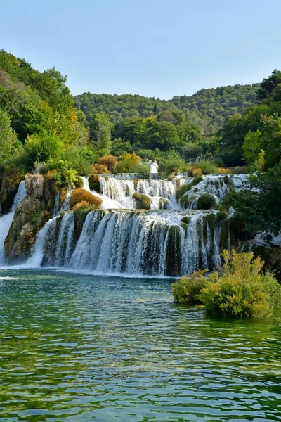 Horvátország Sibenik Szeptember 2021 Festői Krka Nemzeti Park — Stock Fotó