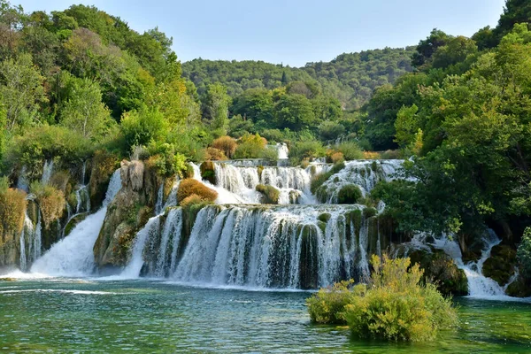 Kroatië Sibenik September 2021 Het Pittoreske Nationaal Park Krka — Stockfoto