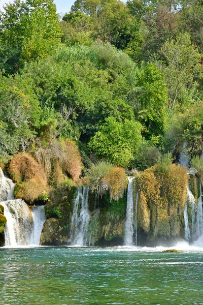 Kroatien Sibenik September 2021 Den Pittoreska Nationalparken Krka — Stockfoto