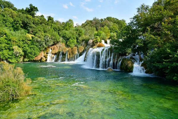 Kroatië Sibenik September 2021 Het Pittoreske Nationaal Park Krka — Stockfoto