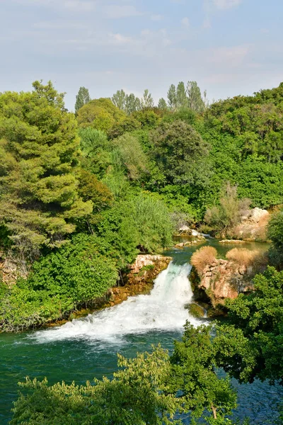 Croacia Sibenik Septiembre 2021 Pintoresco Parque Nacional Krka —  Fotos de Stock