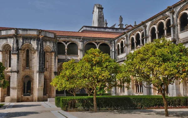 Alcobaca Portugal Julho 2020 Mosteiro Histórico Construído Século Xii — Fotografia de Stock