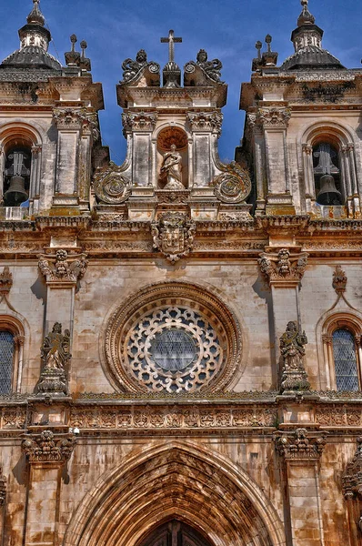 Alcobaca Portugal July 2020 Historical Monastery Built 12Th Century — Stock Photo, Image