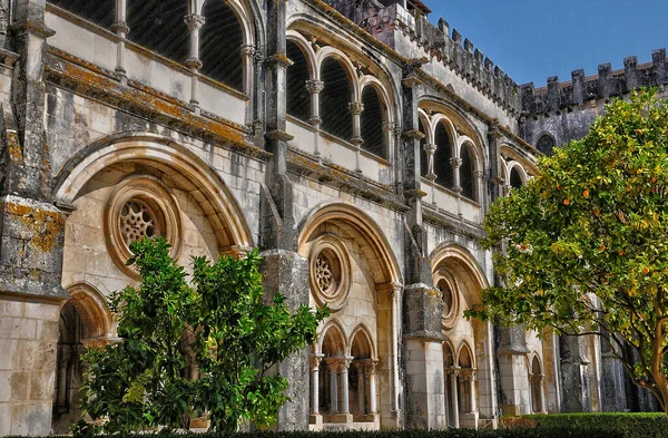 Alcobaca Portugal Juli 2020 Het Historische Klooster Uit 12E Eeuw — Stockfoto