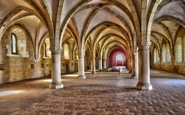 Alcobaca Portugal Juli 2020 Het Historische Klooster Uit 12E Eeuw — Stockfoto