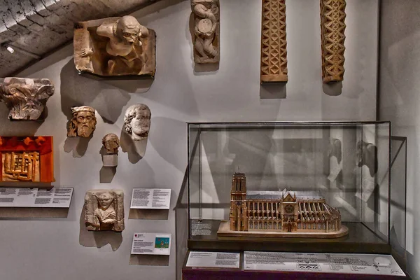 Paris France April 2022 Medieval Room Musee Carnavalet — Fotografia de Stock