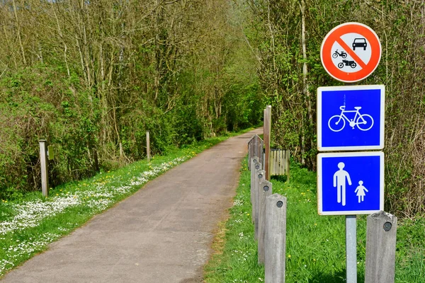 Montreuil Sur Epte France April 2022 Picturesque Village — Stockfoto