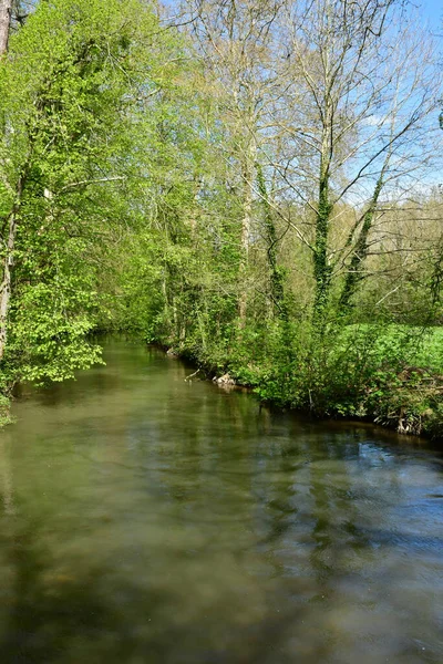 Dampsmesnil France April 2022 Epte River — Stockfoto